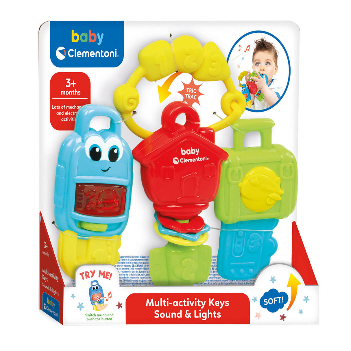 Clementoni baby elektronische sleutels