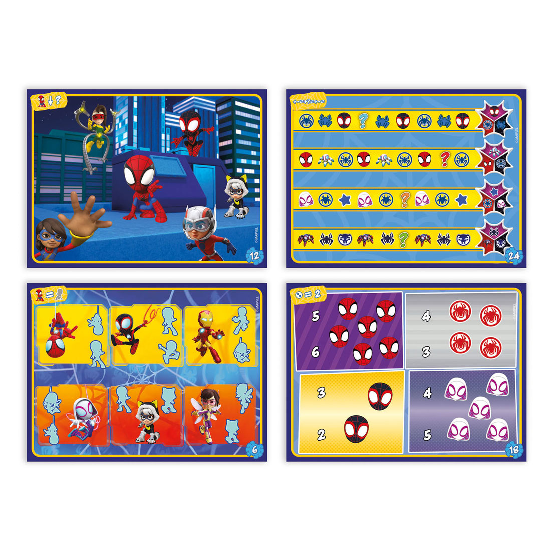 Clementoni quizzy spel spidey