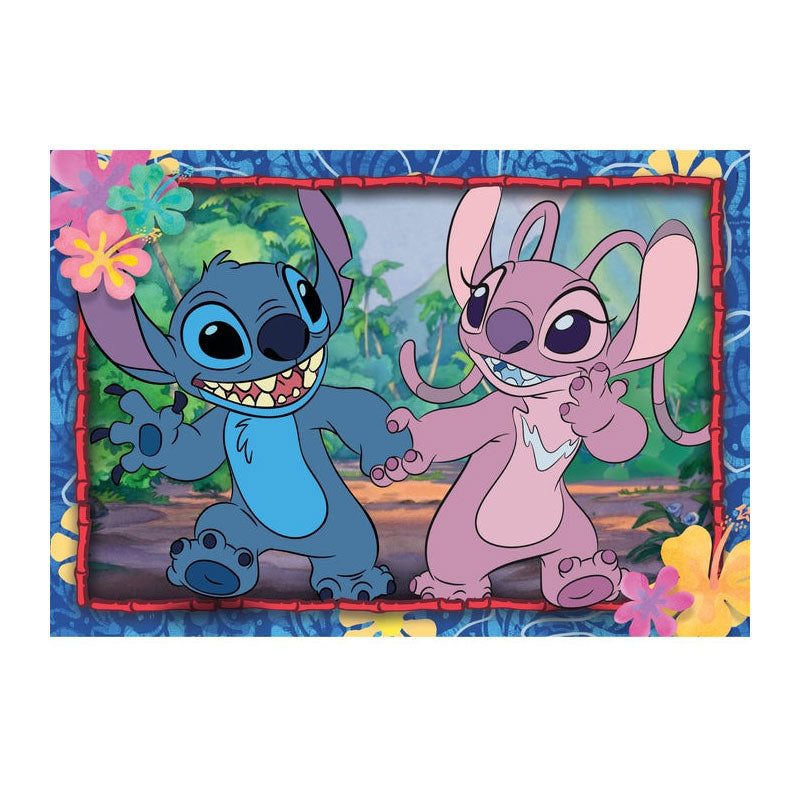 Clementoni legpuzzel super color disney stitch, 2x20st.