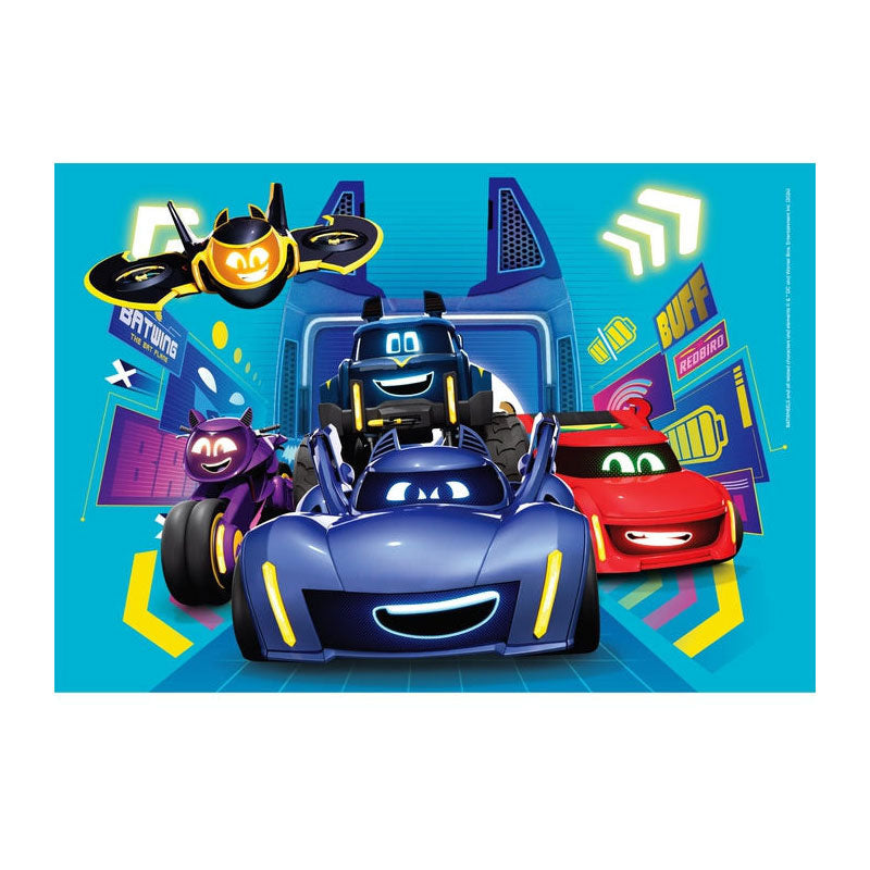 Clementoni legpuzzel super color batwheels, 2x60st.
