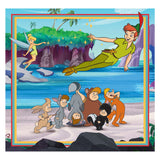 Disney clementoni legpuzzel super color vierkant classics, 3x48st.