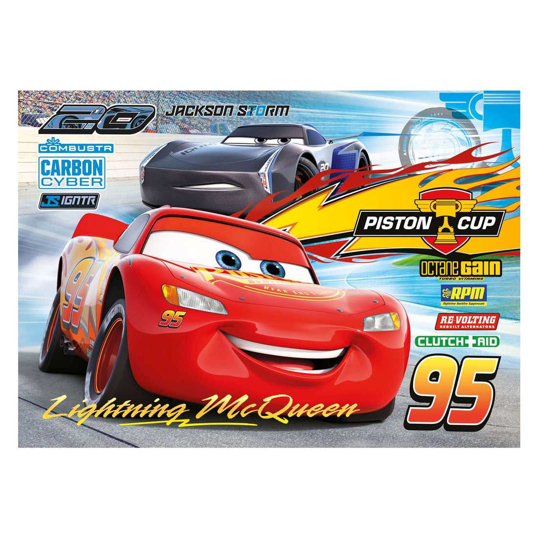 Clementoni legpuzzel super color cars 3, 60st.