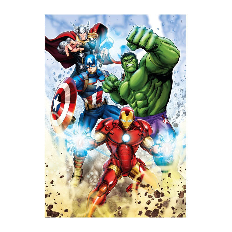 Clementoni legpuzzel super color marvel avengers, 60st.