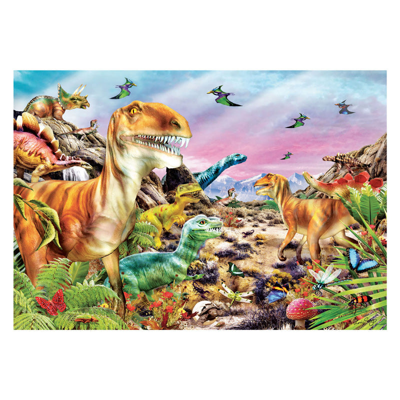 Clementoni legpuzzel super color trolls 3, 104st.