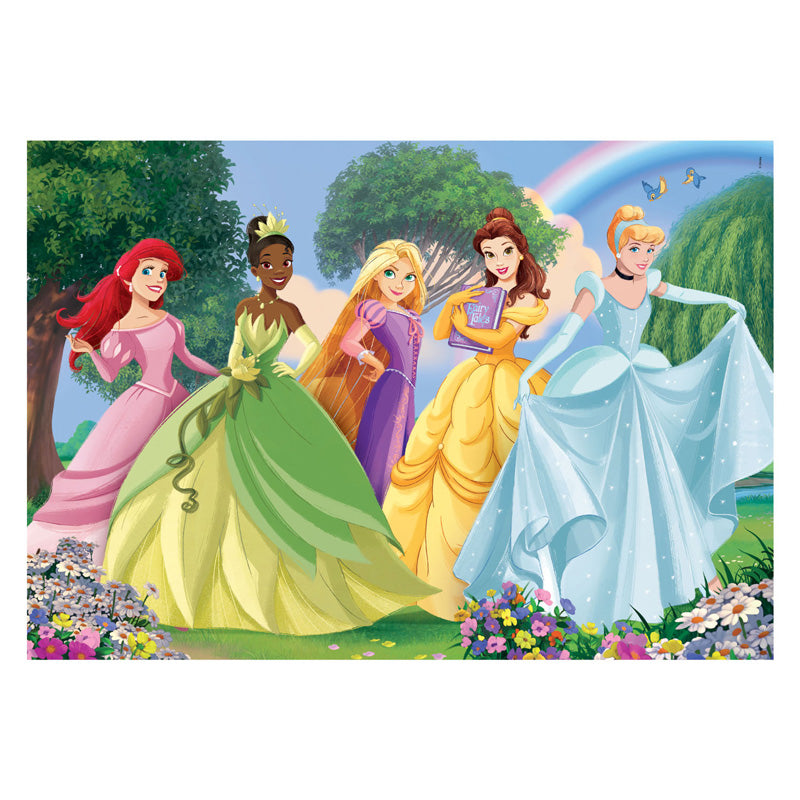 Clementoni legpuzzel super color disney prinses, 180st.