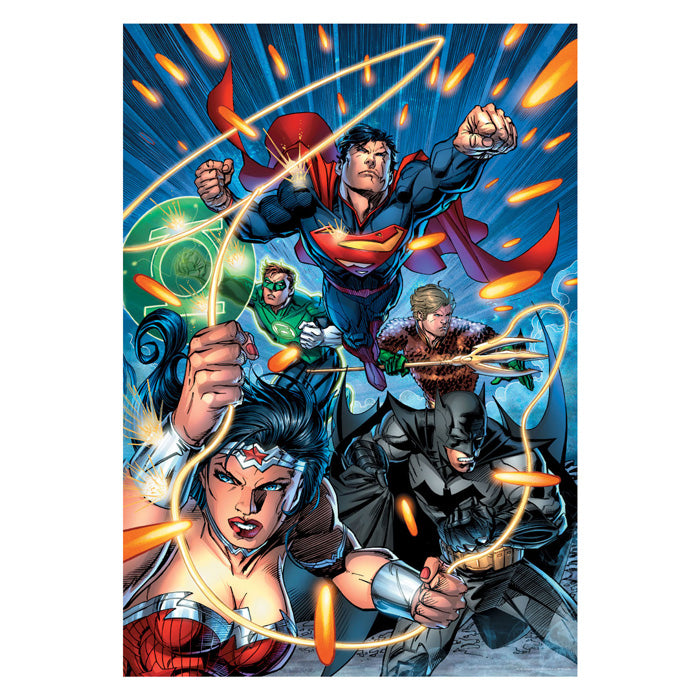 Clementoni legpuzzel super color dc comics justice league, 300st.