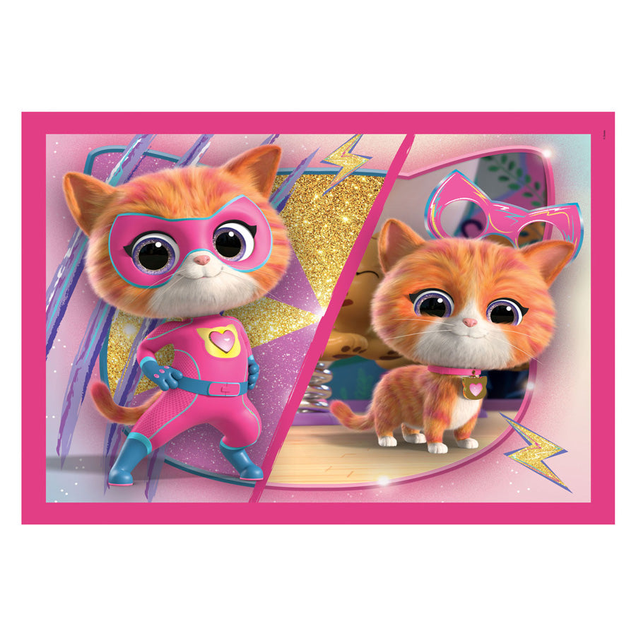 Clementoni legpuzzel 4in1 disney super kitties
