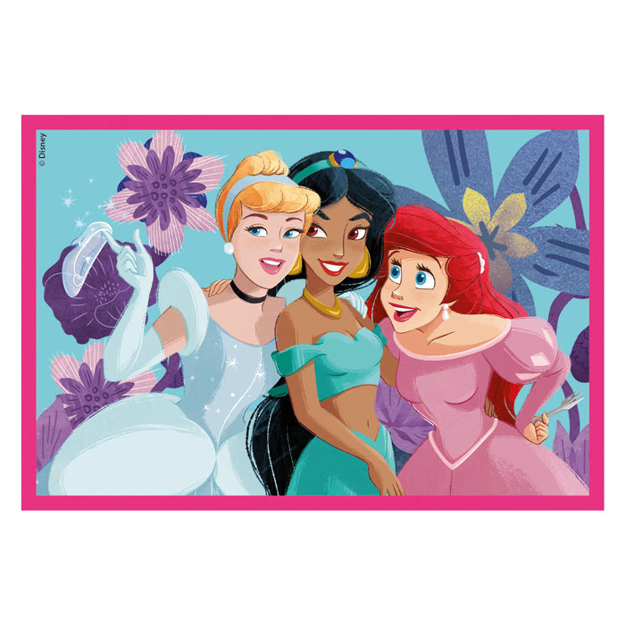 Clementoni blokpuzzel disney prinses, 6st.