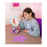 Clementoni crazy chic - eenhoorn spiegel met led ring licht