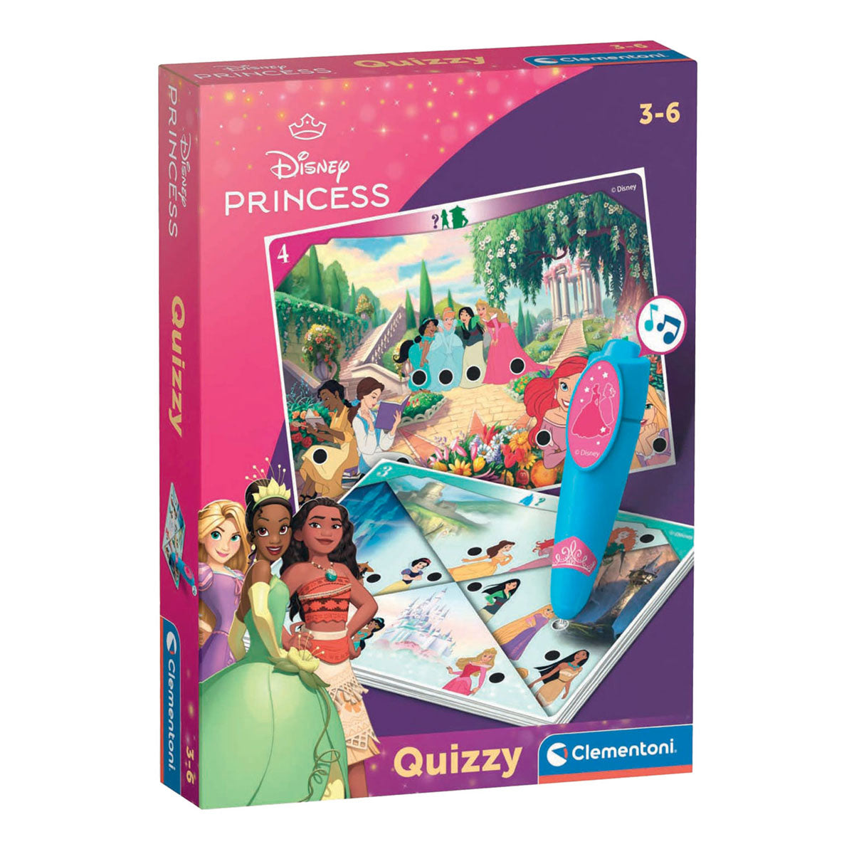 Clementoni disney prinses quizzy spel