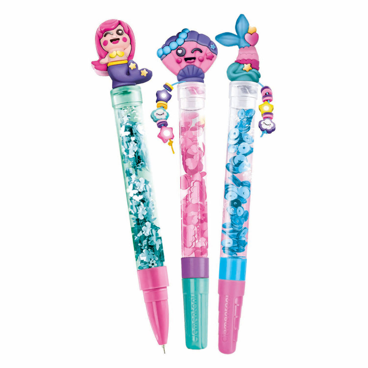 Clementoni idea maak je eigen pennen - magical mermaids