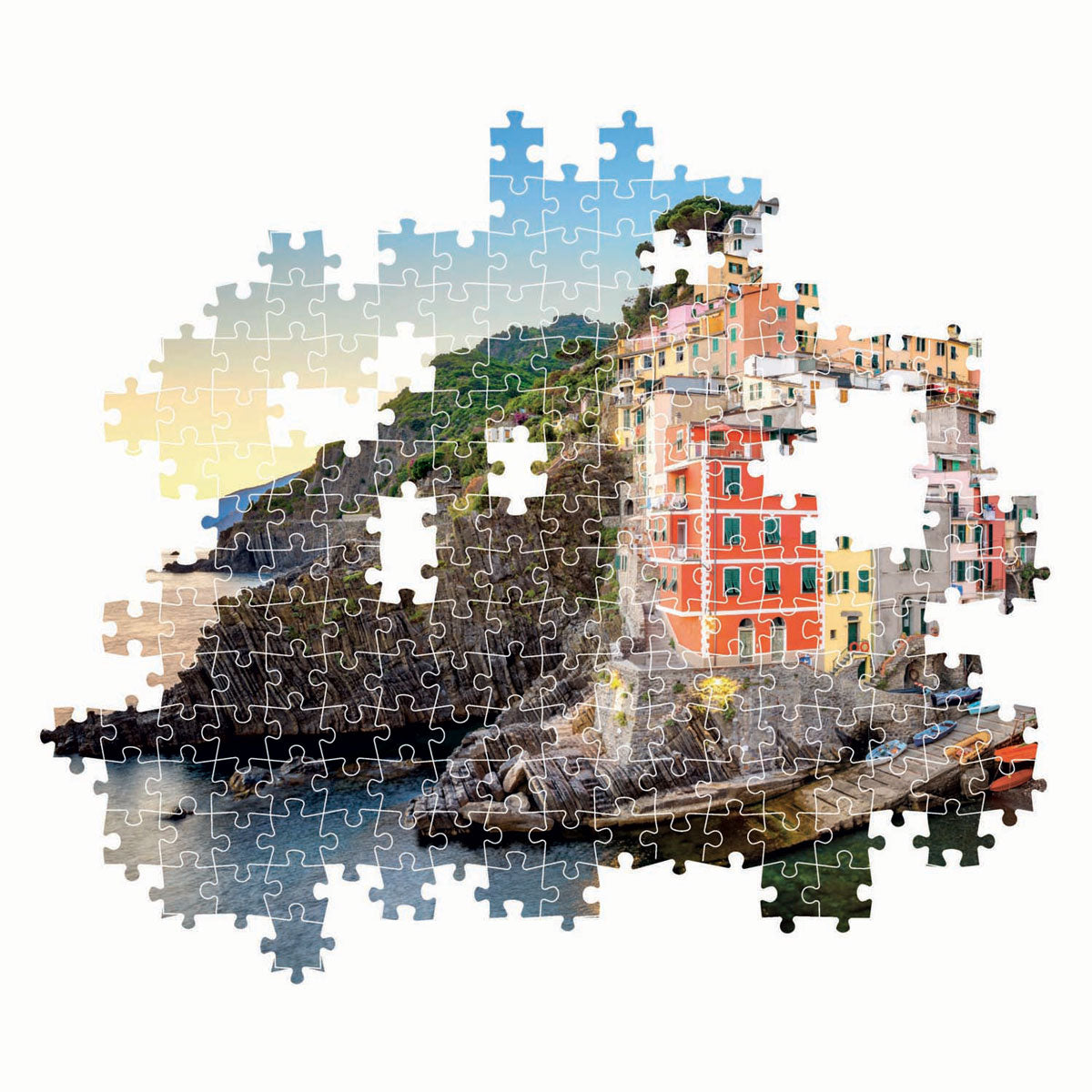 Clementoni legpuzzel kust van riomaggiore, 500st.
