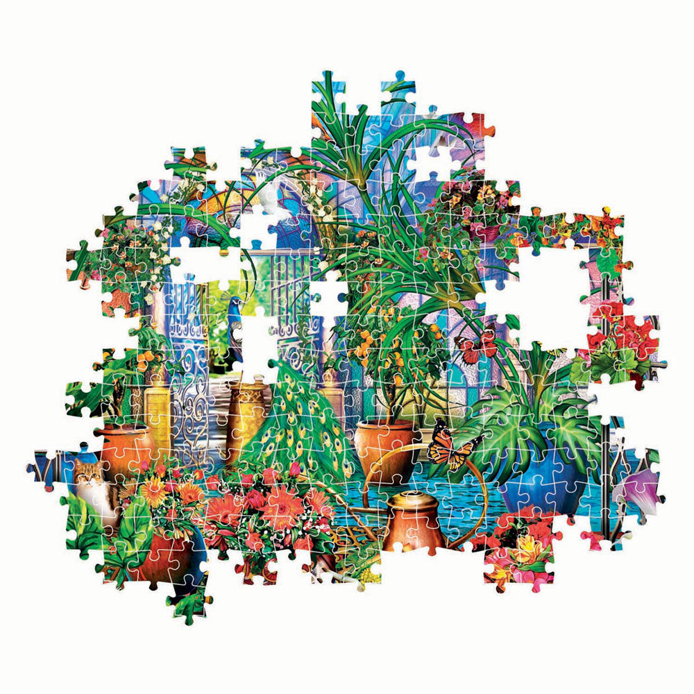 Clementoni legpuzzel kunstwerken the greenhouse caretakers, 500st.