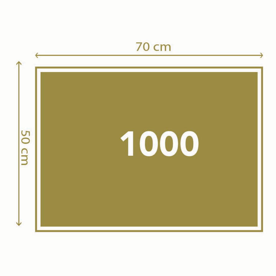 Clementoni legpuzzel kunstwerken uitzicht op het comomeer, 1000st.