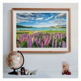 Clementoni legpuzzel bloemen bij lake tekapo, 1500st.