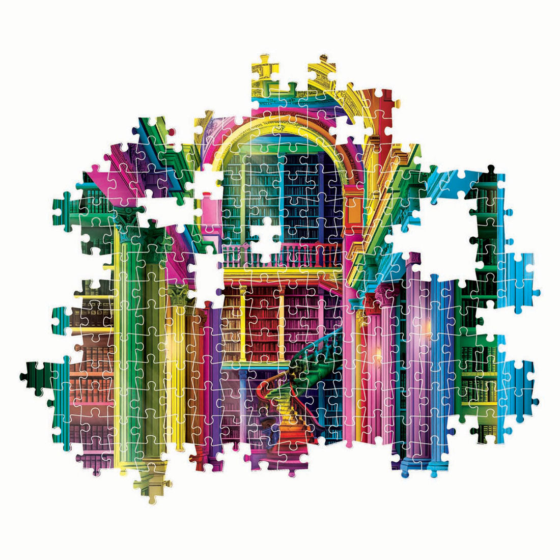 Clementoni legpuzzel colorboom athenaeum, 1000st.