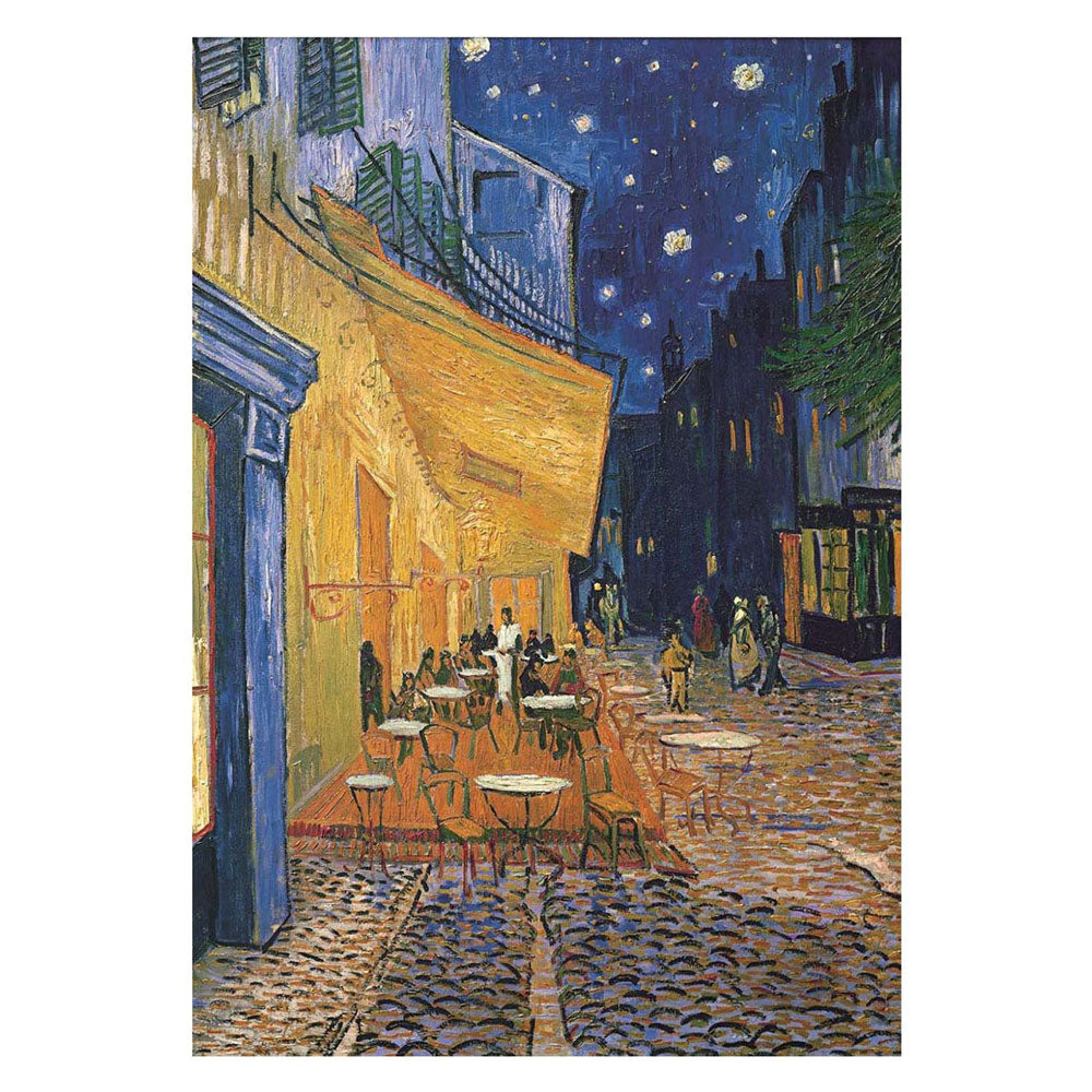 Clementoni legpuzzel café terrace v. gogh, 1000st.