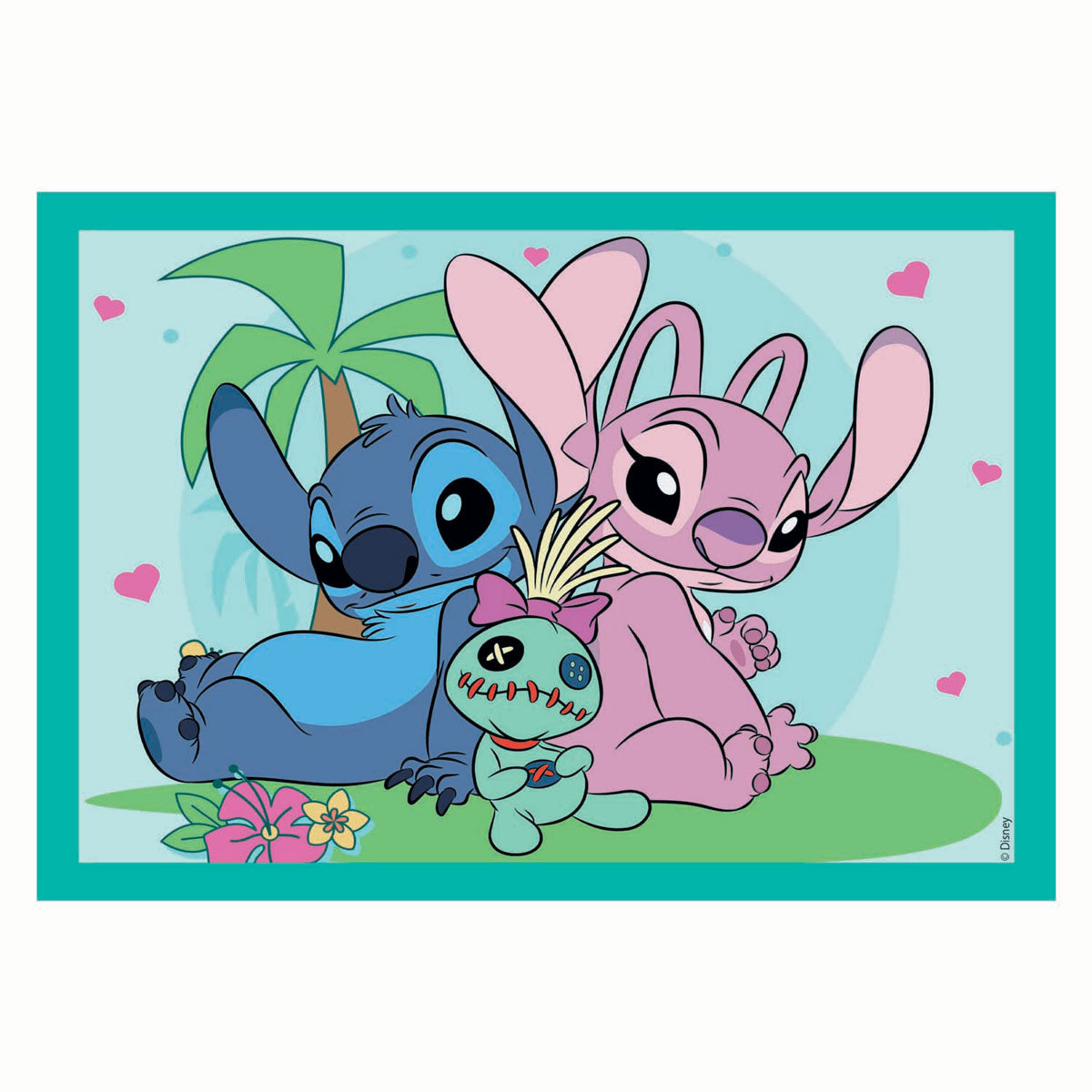 Clementoni super color legpuzzel 4in1 stitch