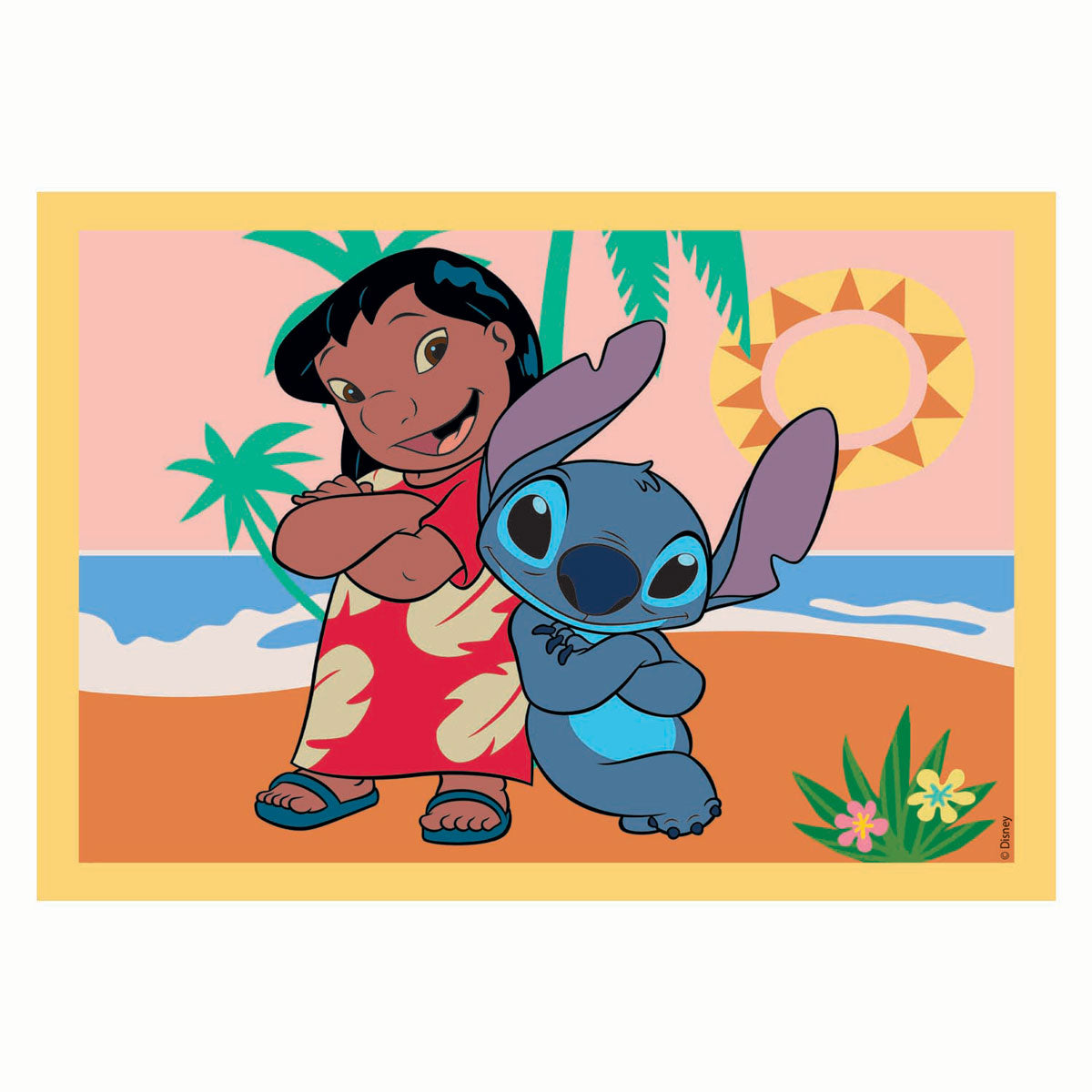 Clementoni super color legpuzzel 4in1 stitch