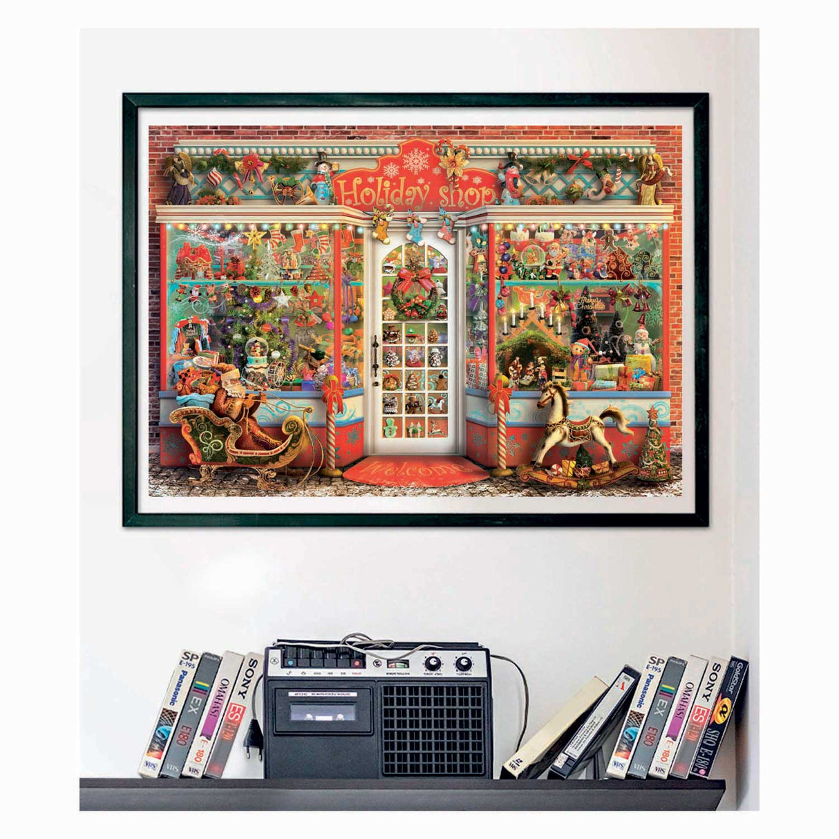 Clementoni legpuzzel kerstwinkel - 500st.