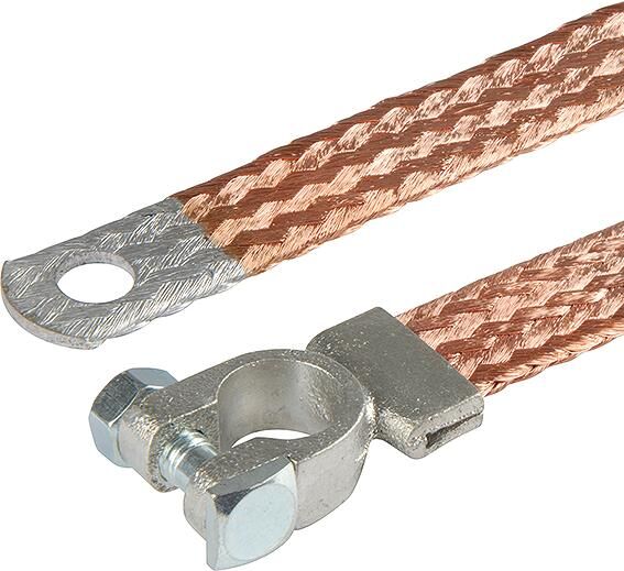 Herth+buss massaband batt.ground straps 500mm2 m.terminal block