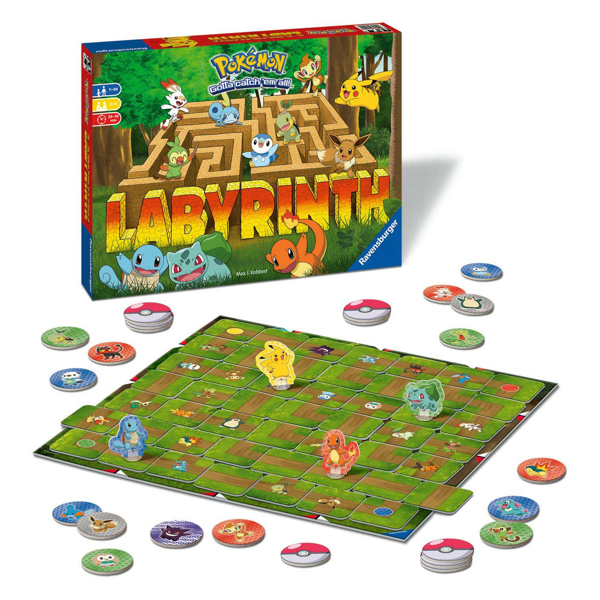Ravensburger pokémon labyrinth bordspel