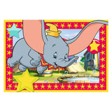 Ravensburger disney classics: dombo en jungleboek legpuzzel, 2x12st.