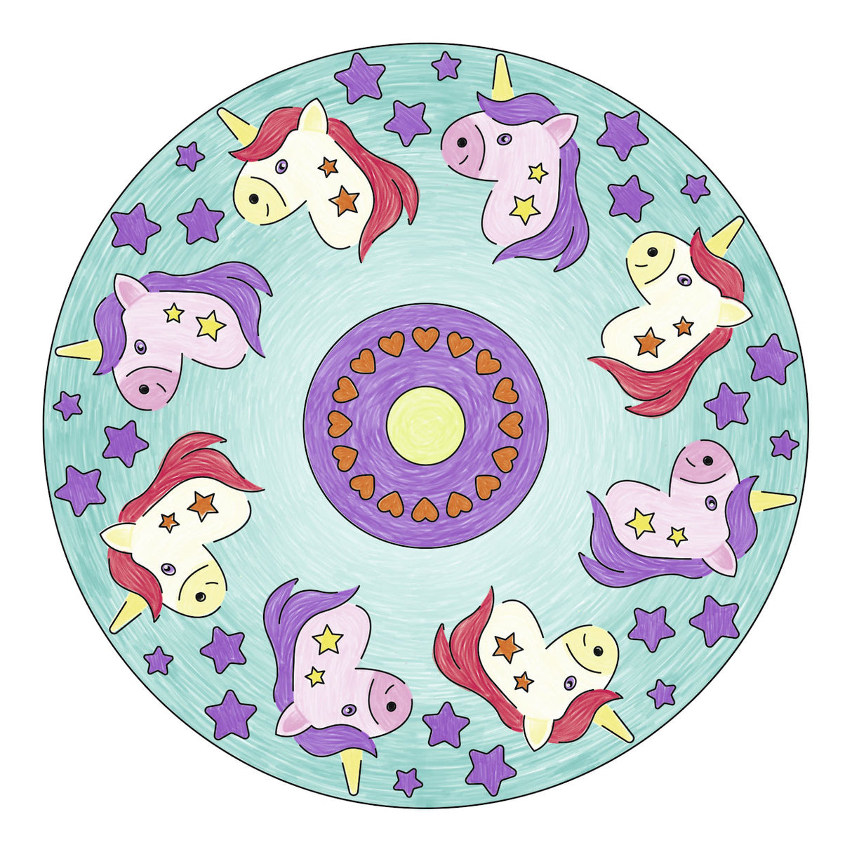 Mandala-Designer 2in1 - Eenhoorn