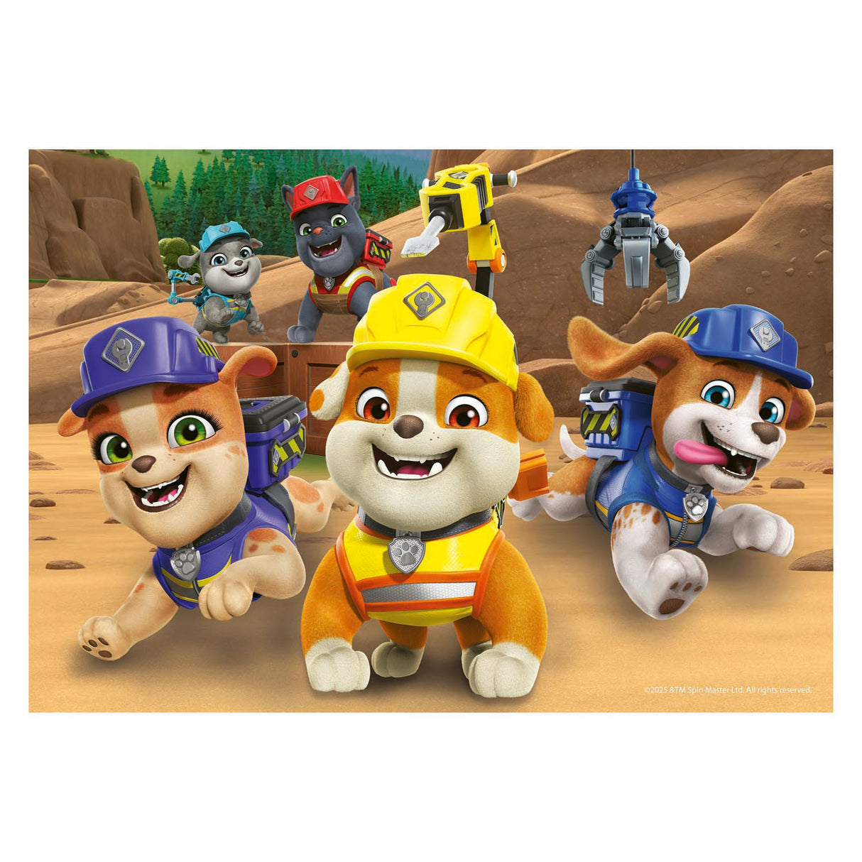 Ravensburger legpuzzel puin crew - 2x12st.