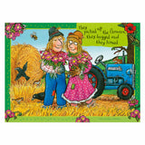 Ravensburger legpuzzel trouwerij op de boerderij - 4 puzzels