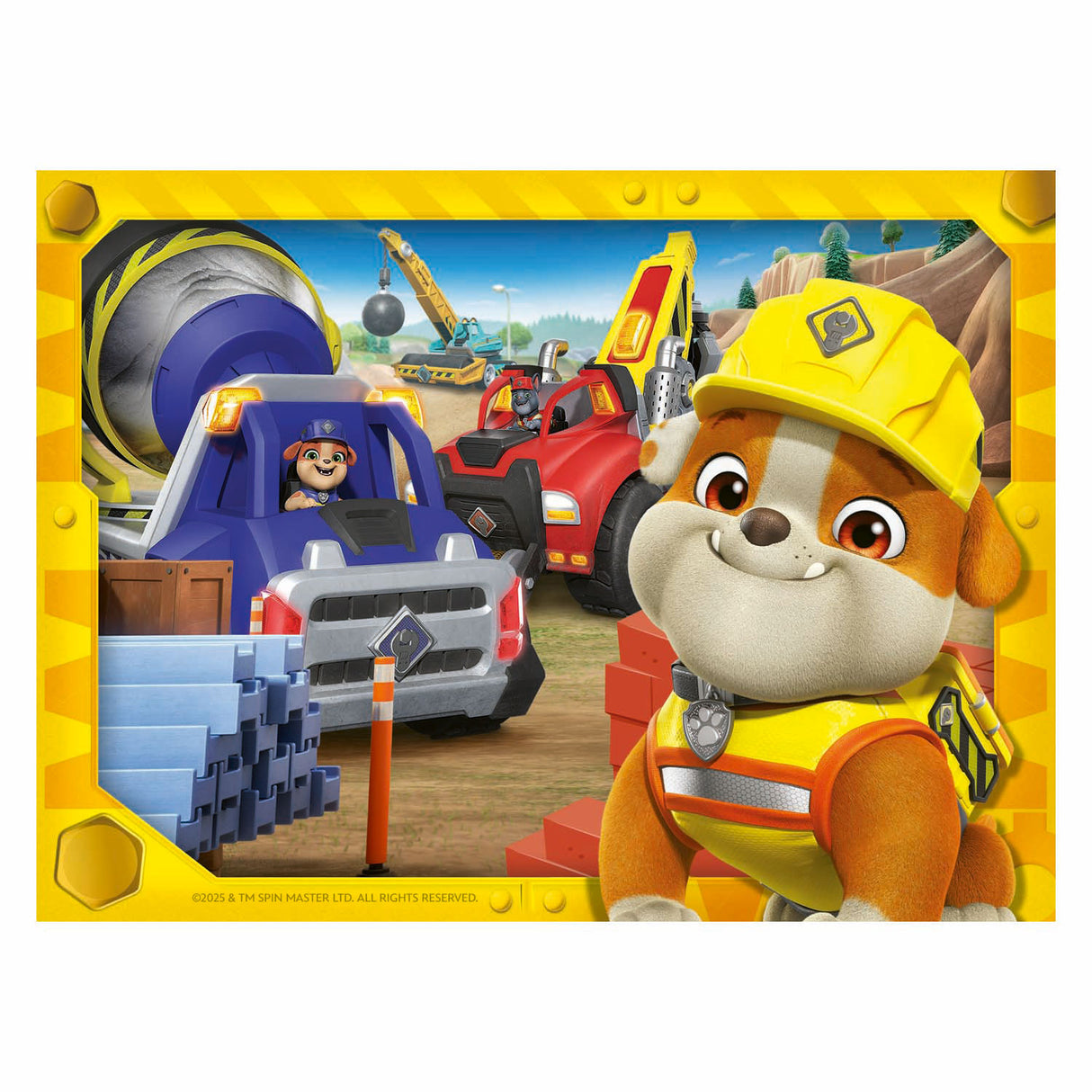 Ravensburger legpuzzel puin crew - 4 puzzels