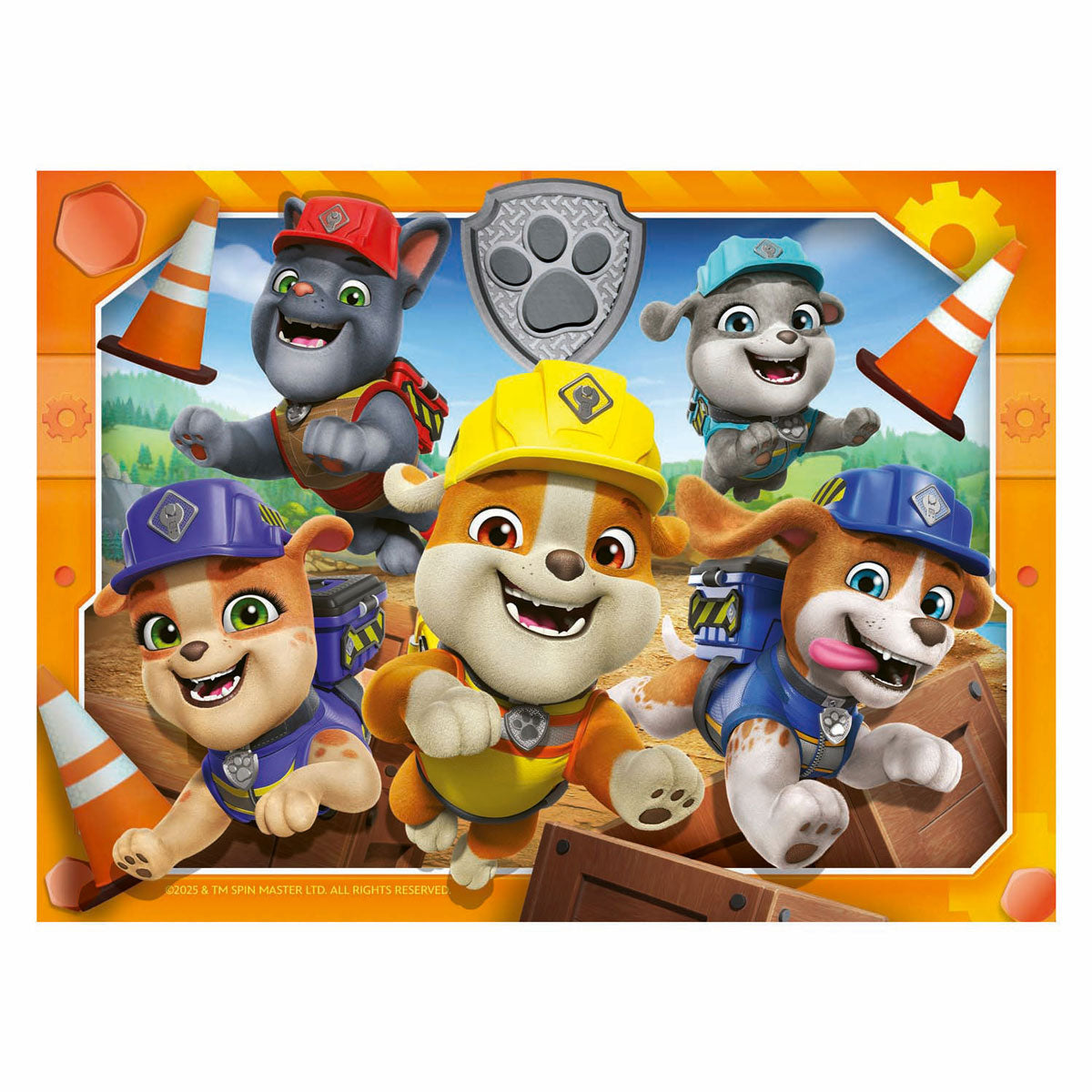 Ravensburger legpuzzel puin crew - 4 puzzels