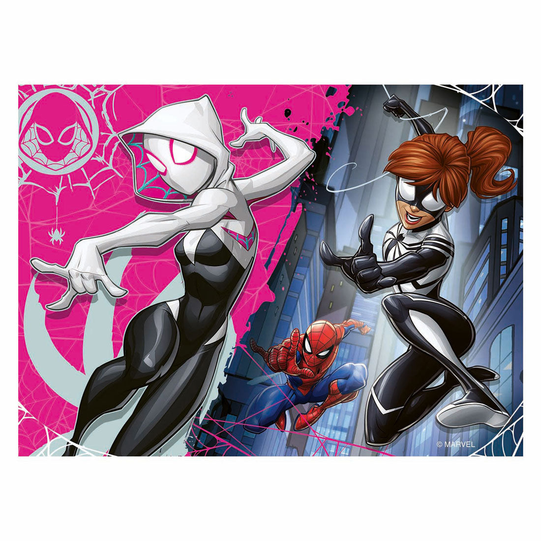 Ravensburger legpuzzel spiderman - 4 puzzels