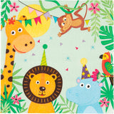 Creativ company servetten, feest beesten, afm 33x33 cm, 20 stuk 1 doos