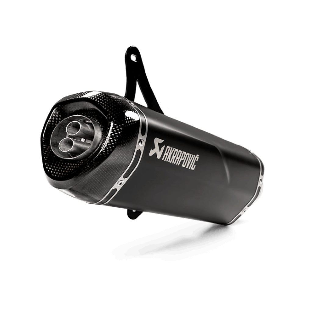 Akrapovič uitlaat akrapovic racing ss black | vespa gts