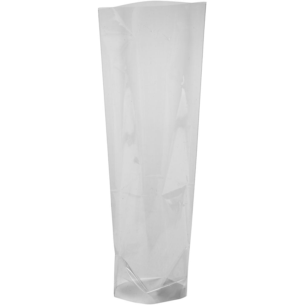 Creativ company cellofaan zak, h: 22,5 cm, afm 9x6,5 cm, 20 stuk 1 doos