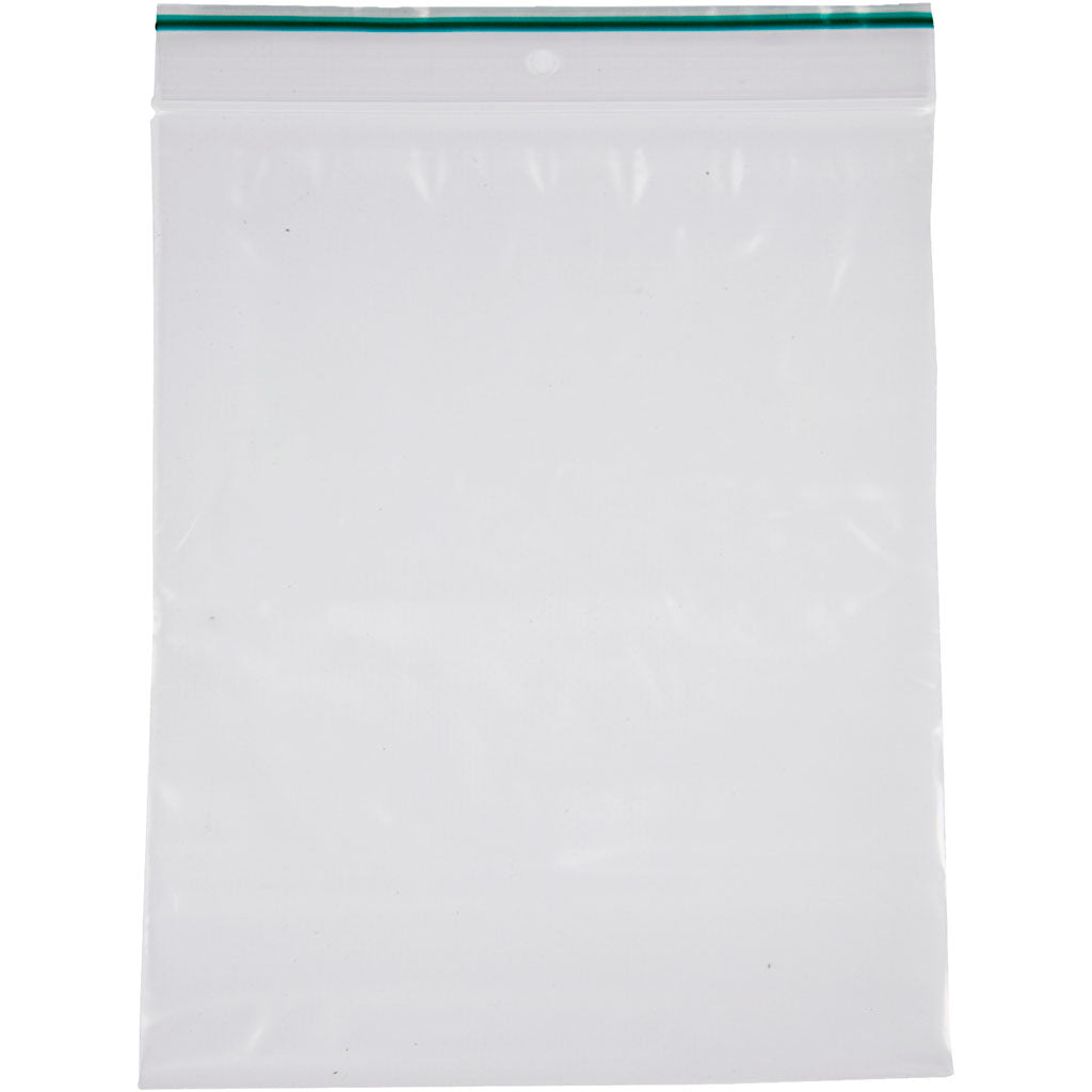 Zip lock zakjes, afm 6x8 cm, dikte 0,05 mm, 100 stuk 1 doos