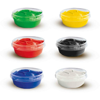 Ses plakkaatverf kleuren 6 x 45 ml