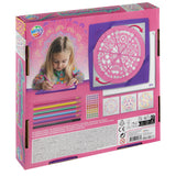 No brand mandala designer 25x25 cm 6 kleurpotoden, 10 sheets en 50 stenen
