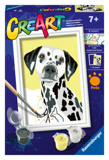 Ravensburger creart schilderen op nummer dalmatiër