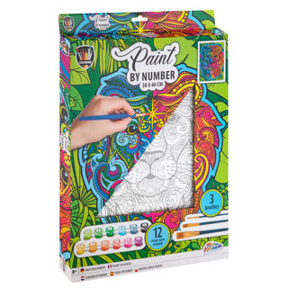 Schilderen op Nummer Canvas - Leeuw