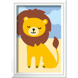 Ravensburger creart wilde leeuw schilderen op