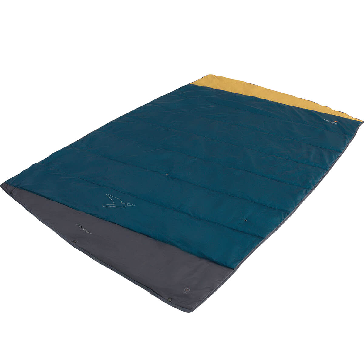 Easy camp falcon blanket blue