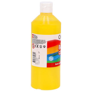 Plakkaatverf geel 500 ml