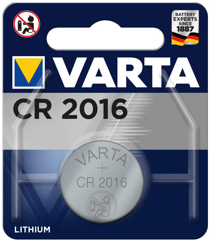 Varta knoopcel batterij cr2016