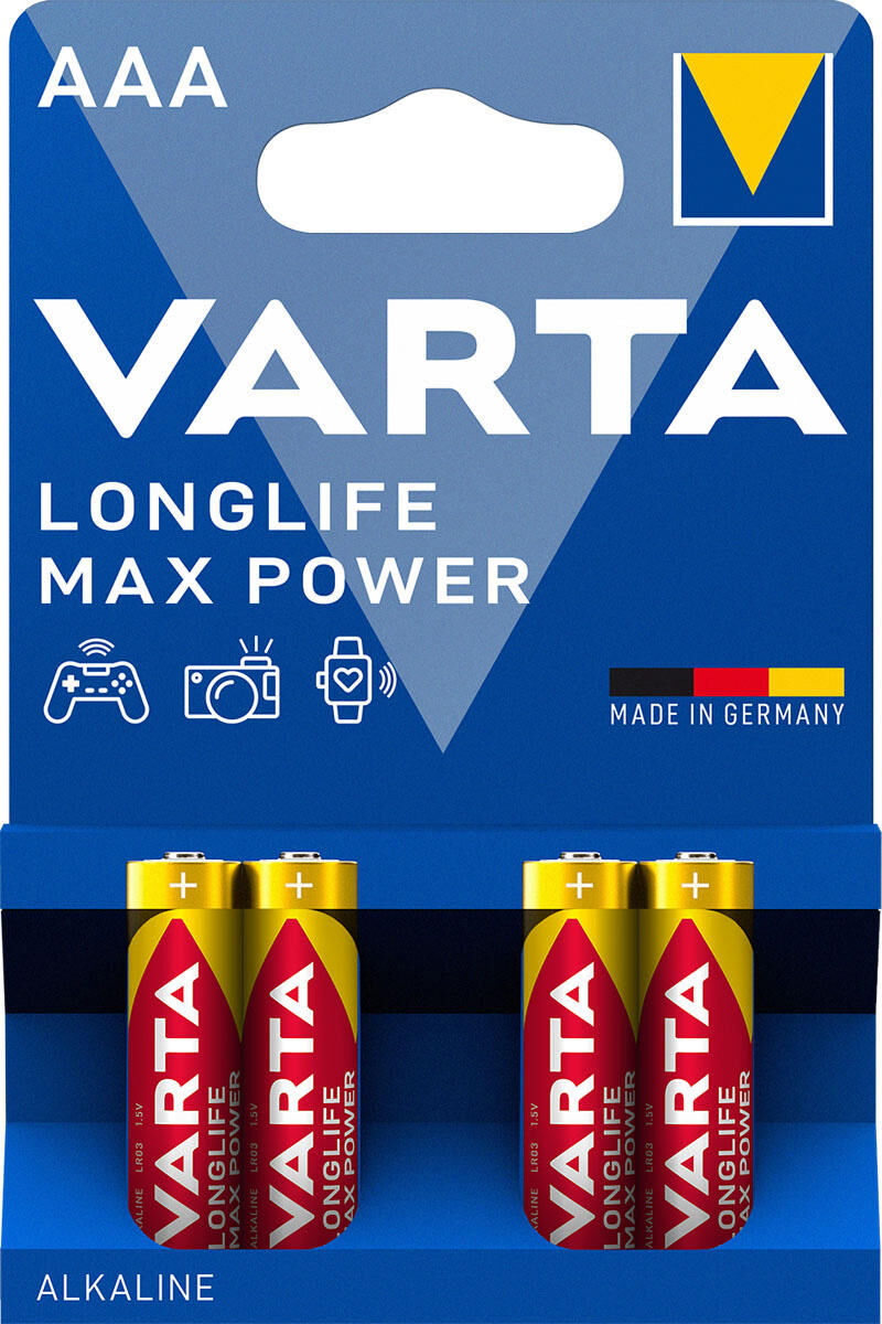 Varta batterij longlife max power