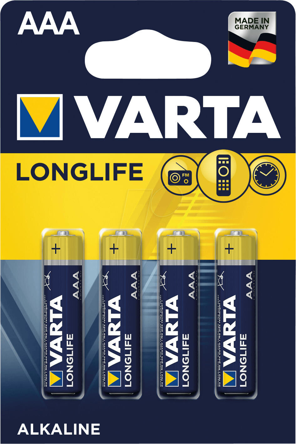 Varta batterij longlife