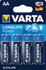 Varta batterij longlife power - hoge energie power mignon longlife 4-pack blister aa
