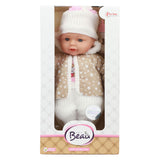 Toi-toys lovely baby babypop winterkleren en flesje