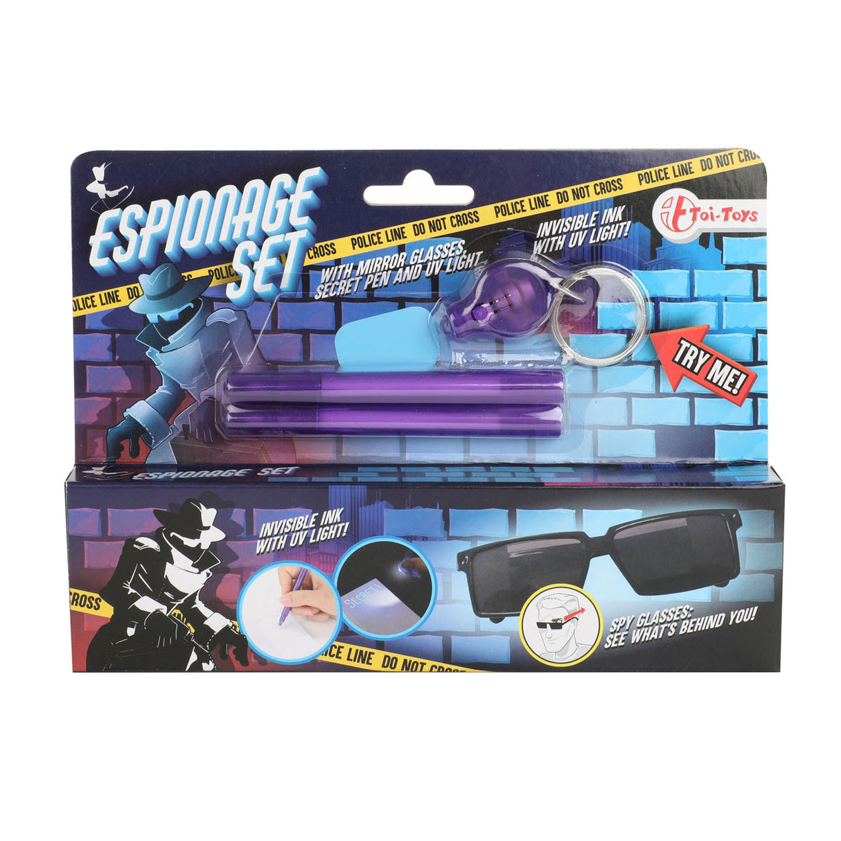 Toi-toys spionageset, 4dlg.